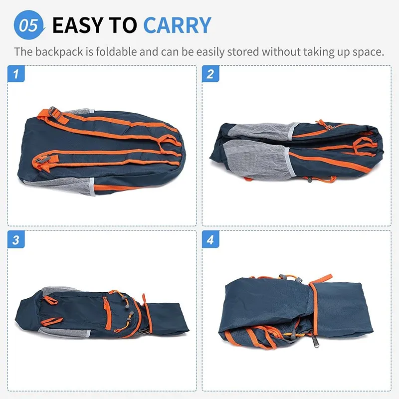 Camping Backpack inside Camping Backpack inside