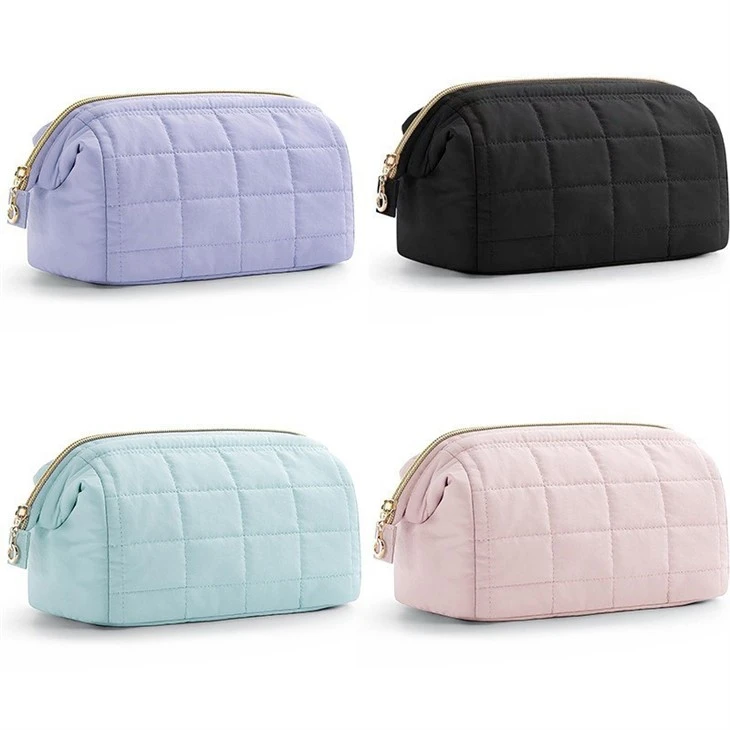 Quilted Travel Cosmetic Bag factory