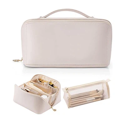 Ferðaleður snyrtitaska