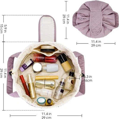 Vatnsheldur fjöl-virkur förðunartaska